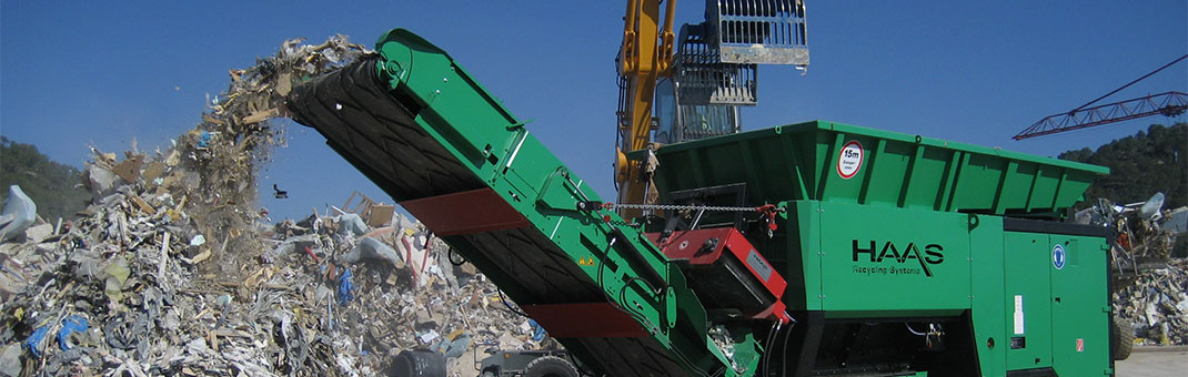 Tyron double shaft shredder